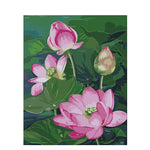 Lotus Flowers - DIY Painting By Numbers Kit