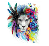 Lion Art - DIY Painting By Numbers Kit