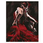 Dancing Girl  - DIY Painting By Numbers Kit