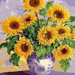 Sunflower Yellow - DIY Painting By Numbers Kit