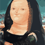 Monalisa Twist - DIY Painting By Numbers Kit