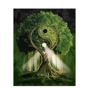 Zen Tree - DIY Painting By Numbers Kit