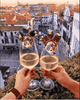 Champagne Evenings - DIY Painting By Numbers Kit