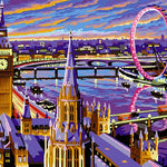 London Painting - DIY Painting By Numbers Kit