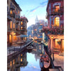 City Acrylic Painting - DIY Painting By Numbers Kit