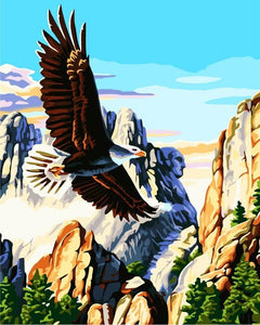 American Eagle - DIY Painting By Numbers Kit