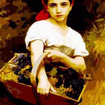 Fruit Girl - DIY Painting By Numbers Kit