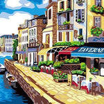 Cityscape Colors - DIY Painting By Numbers Kit