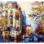 City Evening - DIY Painting By Numbers Kit