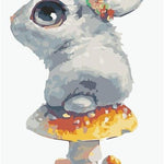 Big Eyed Bunny - DIY Painting By Numbers Kit