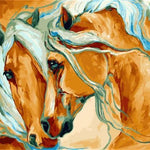 Horse Love - DIY Painting By Numbers Kit