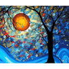 Starry Night Sky and Tree - DIY Painting By Numbers Kits