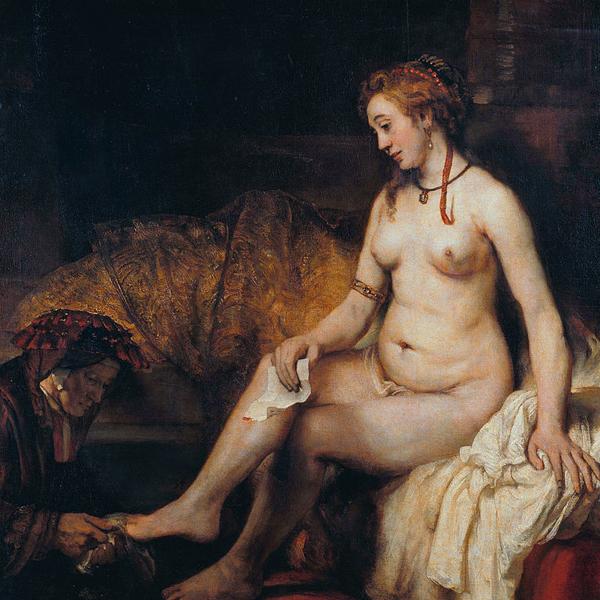 Bathsheba at Her Bath- Rembrandt DIY Painting By Numbers Kit