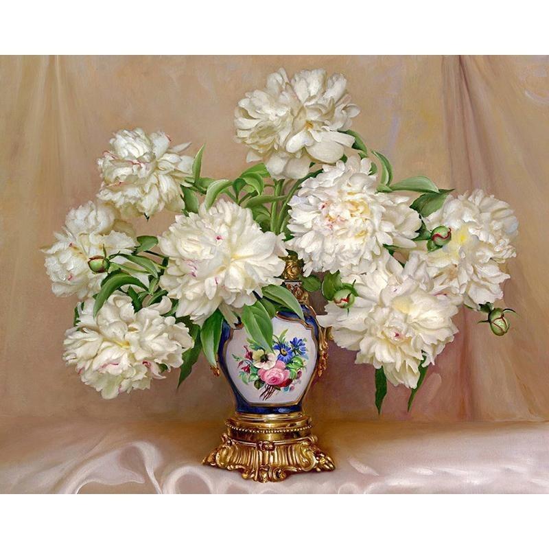 White Vase - DIY Painting By Numbers Kits