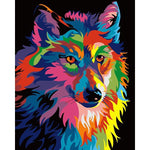 Colorful Fox - DIY Painting By Numbers Kits