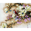 Bird And Flowers - DIY Painting By Numbers Kit