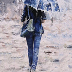 Rainy Day Walk - DIY Painting By Numbers Kit