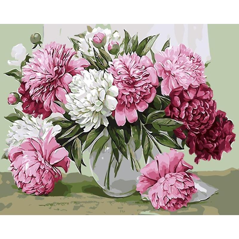 Dahlias Galore - DIY Painting By Numbers Kits