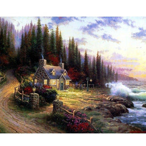 House in Seclusion - DIY Painting By Numbers Kits