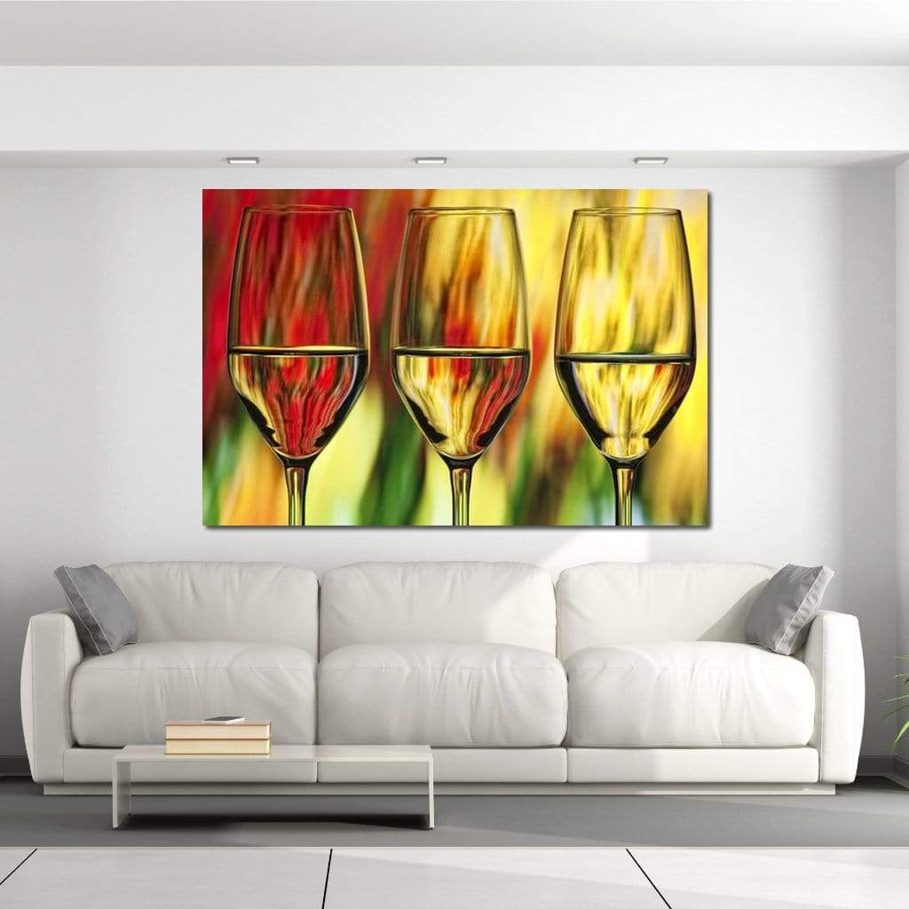 Multicolor Wine Glass