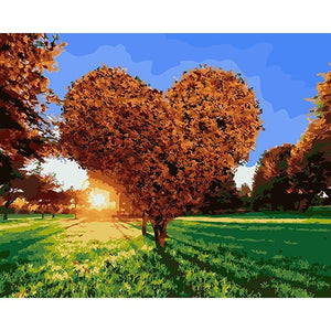 Heart Tree - DIY Painting By Numbers Kits