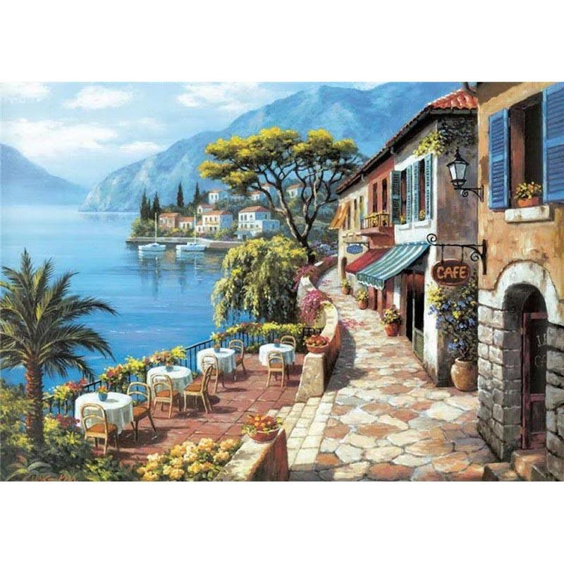 Sung Kim Overlook Cafe - DIY Painting By Numbers Kit