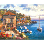 Sung Kim Harbour Garden - DIY Painting By Numbers Kit