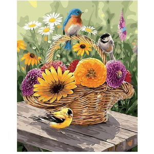 Sunflower Vases - DIY Painting By Numbers Kits