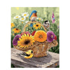 Birds On Flower Basket - DIY Painting By Numbers Kit