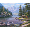 River Lake Landscape - DIY Painting By Numbers Kit