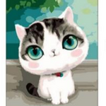 Cute Kitten - DIY Painting By Numbers Kit