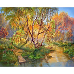 Sunset Forest - DIY Painting By Numbers Kits