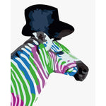 Fancy Zebra - DIY Painting By Numbers Kit