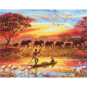 Beautiful Scenery - DIY Painting By Numbers Kits