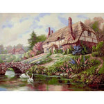 Cottage Anglais - DIY Painting By Numbers Kit