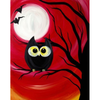 Creepy Owl - Halloween 5D DIY Paint By Number Kit