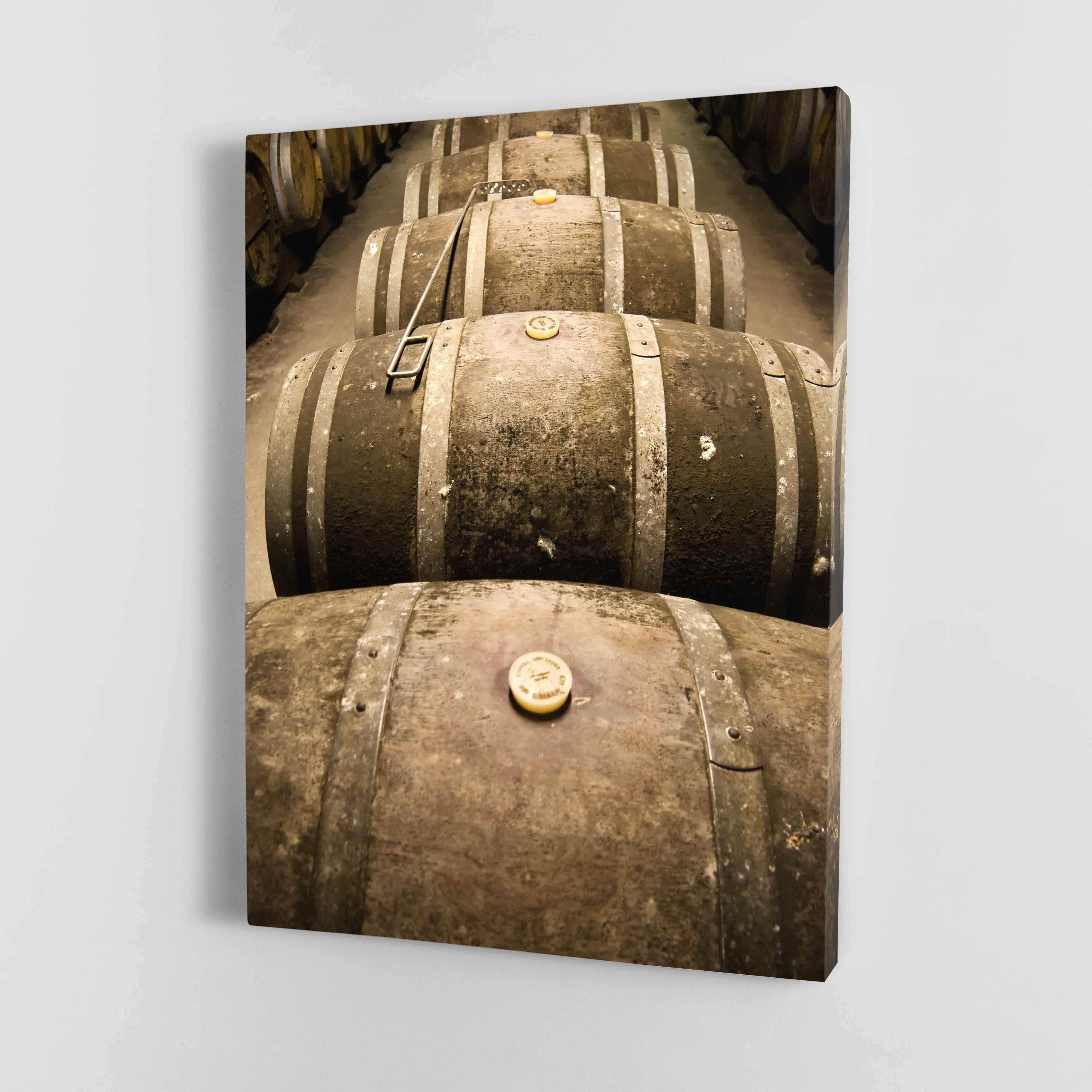 Rusted Wine Barrels