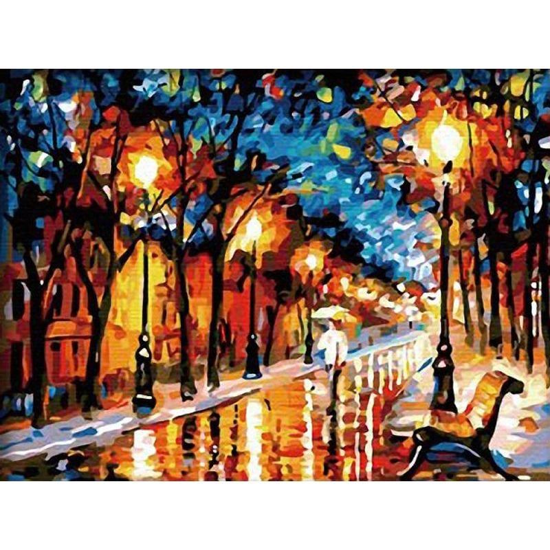 Amazing Night View - DIY Painting By Numbers Kits