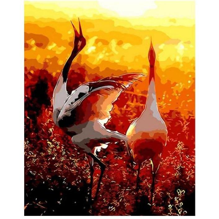 Birds Screeching- DIY Painting By Numbers Kits