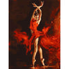 Dancing Girl Red - DIY Painting By Numbers Kits