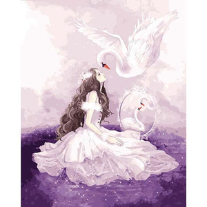 Angel Swan - DIY Painting By Numbers Kits