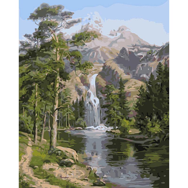 Waterfall River - DIY Painting By Numbers Kit