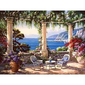 Private Balcony - DIY Painting By Numbers Kits