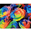 Rainbow Flowers - DIY Painting By Numbers Kits