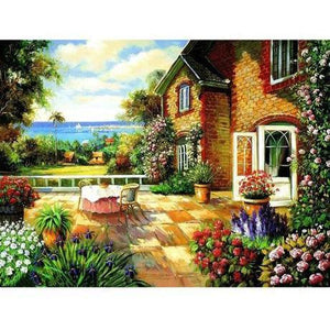 House Front - DIY Painting By Numbers Kit