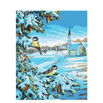 Birds On Tree - DIY Painting By Numbers Kit