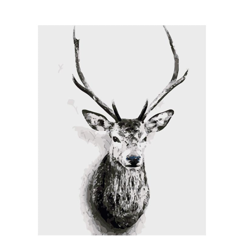 Deer Head - DIY Painting By Numbers Kit