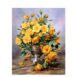 Yellow Rose - DIY Painting By Numbers Kit