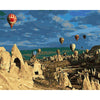 Hot Air Balloon Adventure - DIY Painting By Numbers Kit