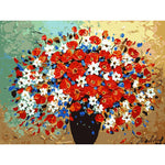 Abstract Flower - DIY Painting By Numbers Kit